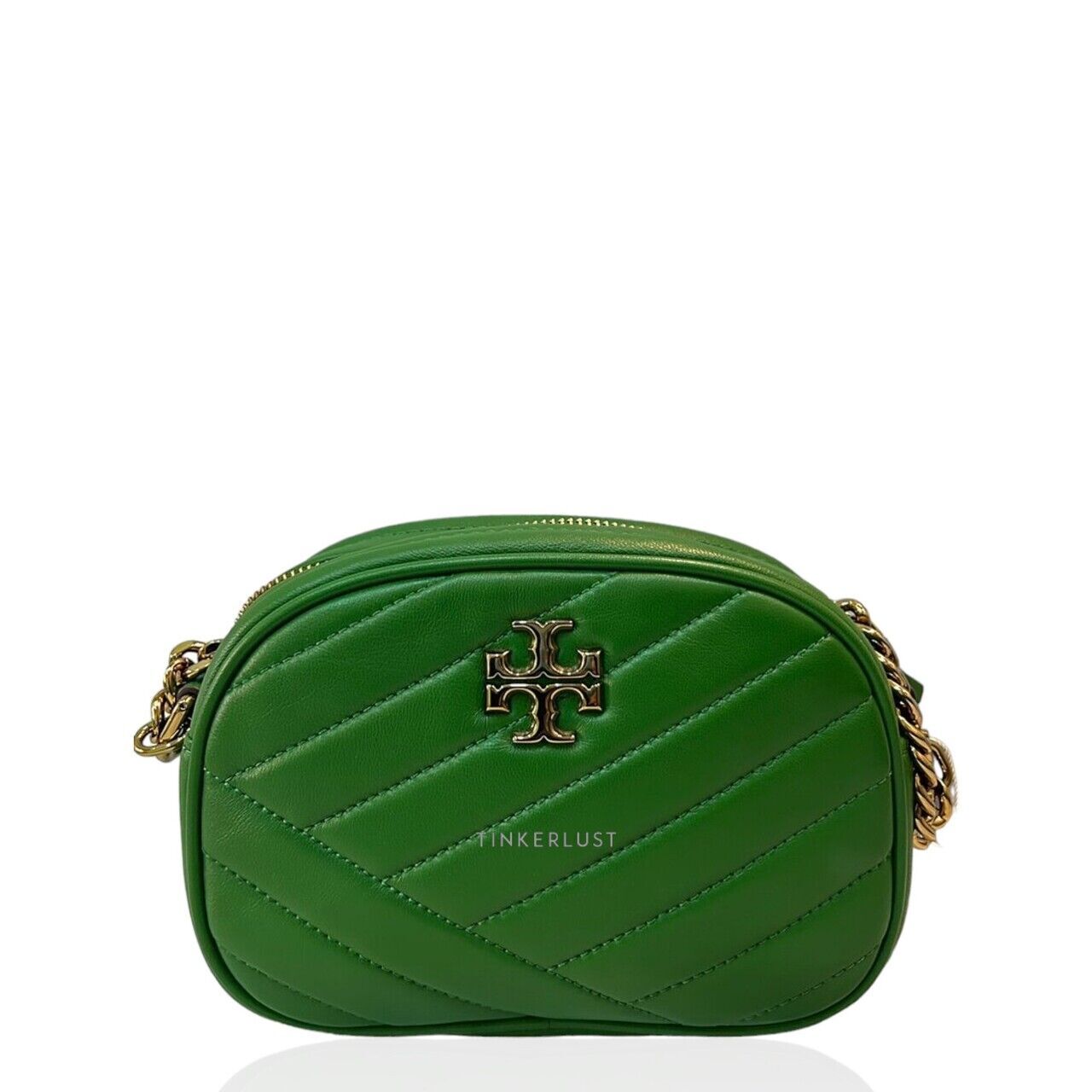 Tory burch green camera bag sale